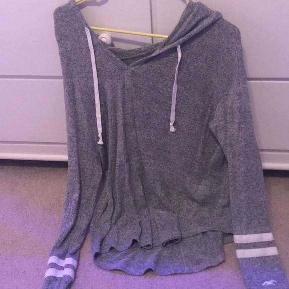 Hollister Other - gray hooded sweatshirt